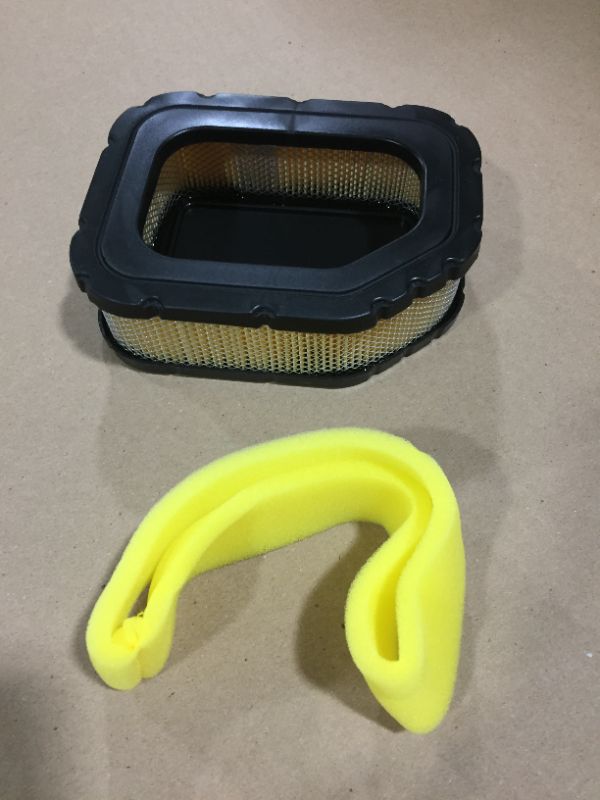 Photo 2 of AIR FILTER FOR KOHLER SV710 SV820 32 083 06-S 32 883 06-S1 21545800, foam color is yellow 