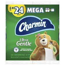 Photo 1 of charmin Ultra Gentle Toilet Paper Mega Rolls286.0ea x 6 pack

