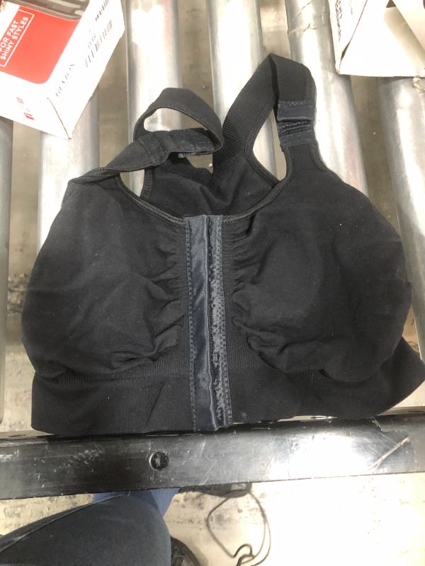 Photo 2 of CzSalus Post-op Bra After Breast Enlargement or Reduction - Black Size XL
