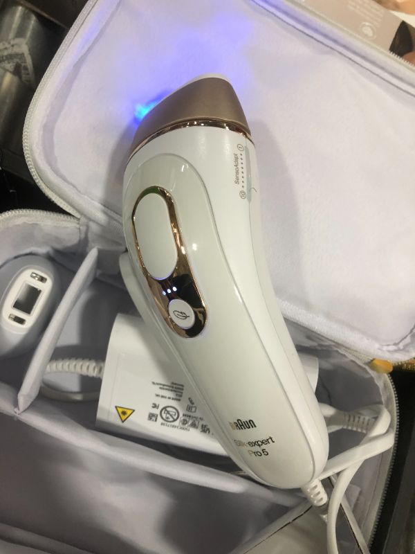 Photo 2 of Braun Silk Expert Pro 5 Pl5137 Latest Generation Ipl, Permanent Hair Removal
