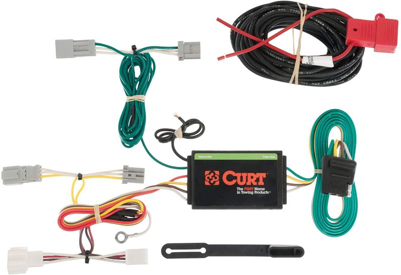 Photo 1 of CURT 56173 Vehicle-Side Custom 4-Pin Trailer Wiring Harness, Fits Select Honda Accord with LED Taillights
