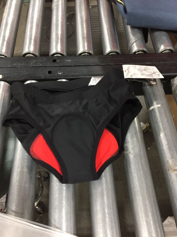 Photo 2 of Baleaf Womens Padded Cycling Briefs Size Medium Black/Red New With Tags
