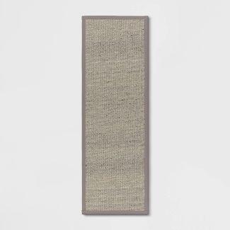 Photo 1 of 60" X 20" Textured Pet Kitchen Runner Rug - Threshold™
