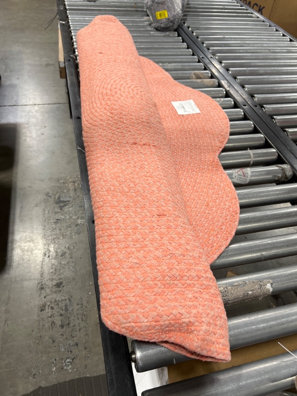 Photo 1 of 54" Braided Scallop Rug - Pillowfort™
