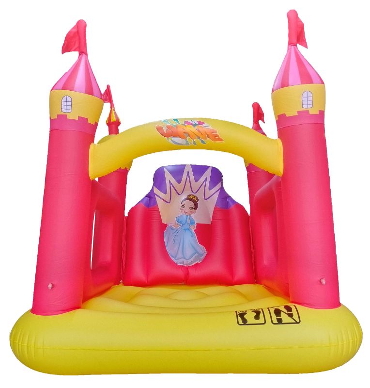 Photo 1 of Big summer Inflatable Castle Bounce House for Girls, Blow Up Backyard Toys for Kids Ages 3-6--BLOWER NOT INCLUDED