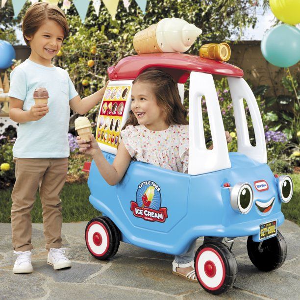 Photo 1 of Little Tikes Cozy Coupe Ice Cream Truck Foot-To-Floor Toddler Ride-on Car - For Kids Boys Girls Ages 18 Months to 5 Years Old