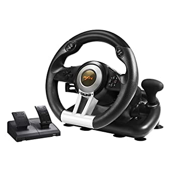 Photo 1 of PC Racing Wheel, PXN V3II 180 Degree Universal Usb Car Sim Race Steering Wheel with Pedals for PS3,PS4,Xbox One,Xbox Series X/S,Nintendo Switch