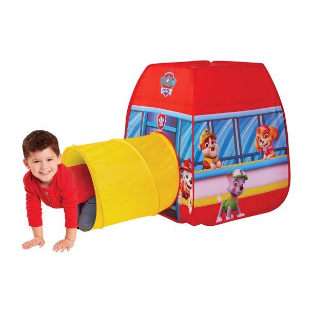 Photo 1 of Paw Patrol Kids Play Tent With Crawl Tunnel for Children Indoor and Outdoor