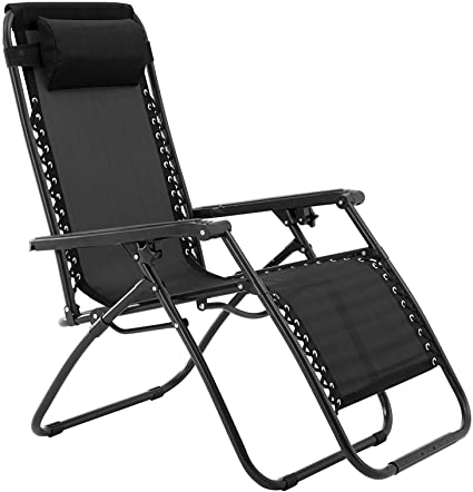Photo 1 of Zero Gravity Chair-Black W/ CUSHION 
