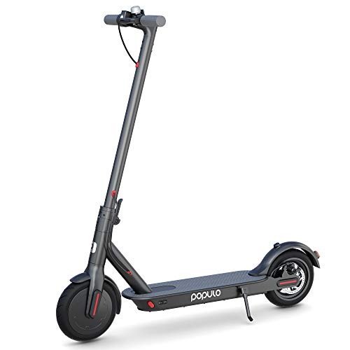 Photo 1 of Folding Electric Scooter for Adults with Double Braking System - 8.5” Pneumatic Tires - up to 14.5 Miles & 15 MPH Portable Folding Commuting Electri
