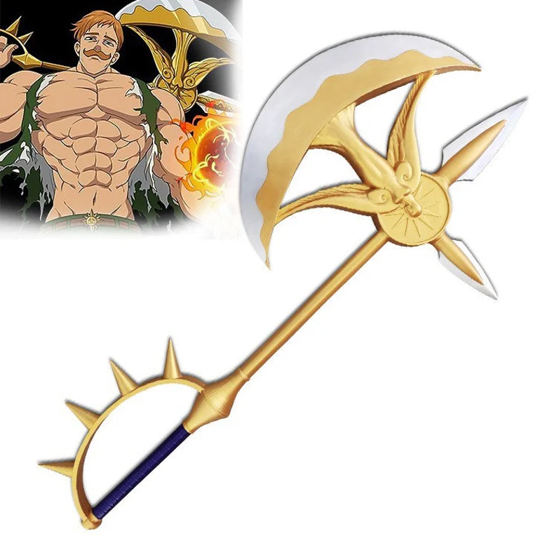 Photo 1 of 40.2”" Seven Deadly Sins -Divine Axe Rhitta, Fibreglass Resin with Metal core. Cosplay, Collectible