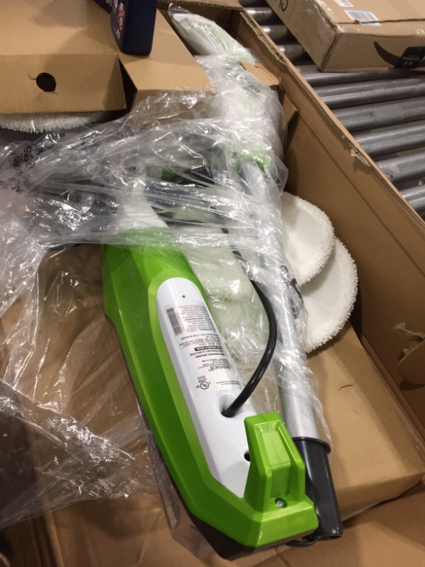 Photo 3 of BISSELL Spinwave Powered Hardwood Floor Mop and Cleaner, Green Spinwave, 2039A, 14" Cleaning Path Width
