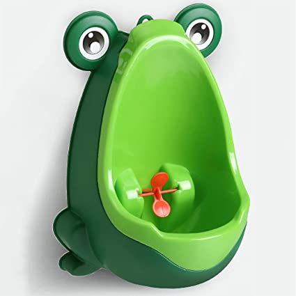 Photo 1 of Frog Pee Training,Cute Potty Training Urinal for Boys Toilet,Toddler Urinal with Aiming Target,Green
