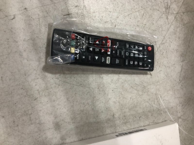 Photo 2 of Universal Remote for LG TV Remote Control Compatible with All LG Smart TV LCD LED 3D HDTV AKB75375604 AKB75095307 AKB75675304 AKB74915305 Remote Control for LG TV Remote + 2 Batteries (Not Backlight)
