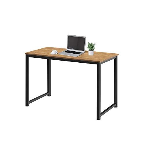 Photo 1 of AZL1 Life Concept Computer Desk 47" Home Office Writing Small Desk, Modern Simple Style with Black Metal Frame