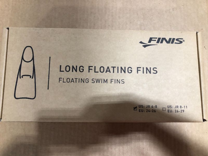 Photo 2 of FINIS JUNIORS' LONG FLOATING SWIM FINS US JR 6-8