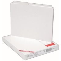 Photo 1 of Avery® High-Speed Copier Print-On Tabs - 150 x Divider(s) - Print-on Tab(s) - 5 - 5 Tab(s)/Set - 8.5" Divider Width x 11" Divider Length - White Paper Divider - White Paper Tab(s) - 150 / Box