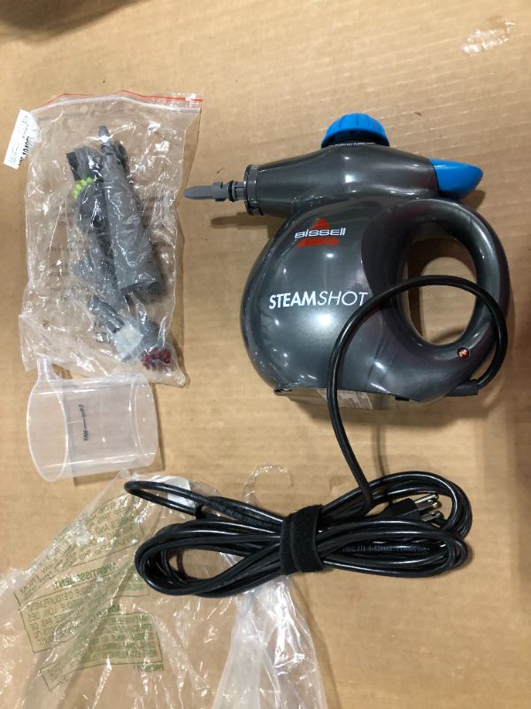 Photo 3 of Bissell SteamShot Hard Surface Steam Cleaner with Natural Sanitization, Multi-Surface Tools Included to Remove Dirt, Grime, Grease, and More, 39N7V