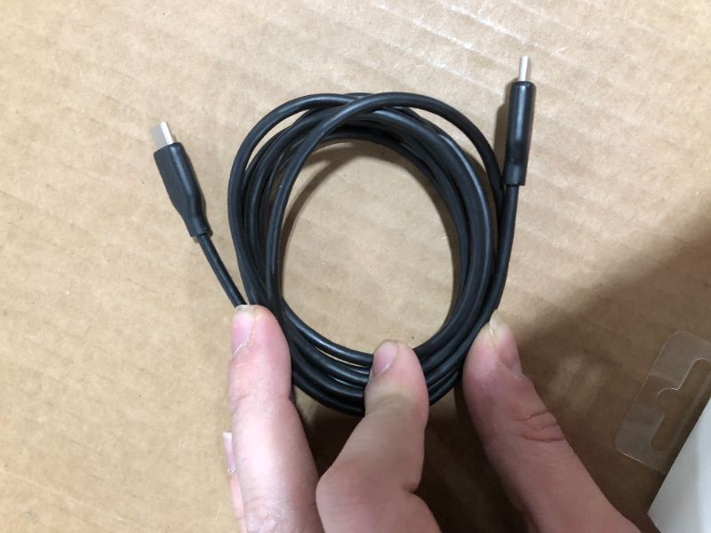 Photo 4 of 6.6' USB-C Charge Cable and Amzon Basics USB-C Charger