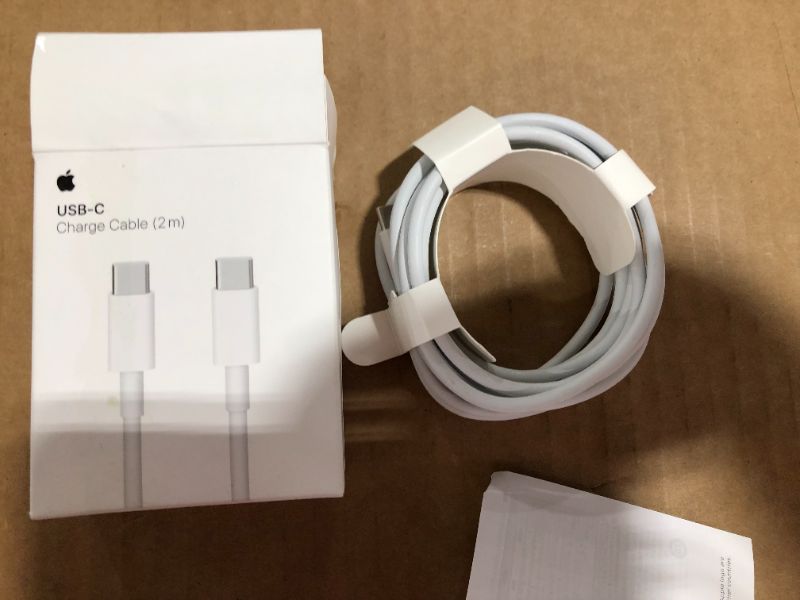 Photo 5 of 6.6' USB-C Charge Cable and Amzon Basics USB-C Charger