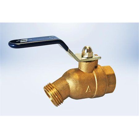 Photo 1 of American Valve M76QT 3-4 0.75 in. Quarter Turn Hose Bibb FIP Valve