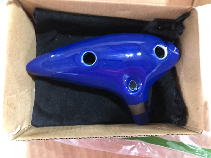 Photo 3 of 12 Hole Plastic Tenor Ocarina with Zelda Songbook