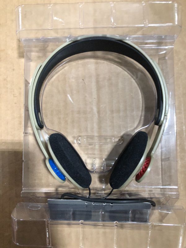 Photo 3 of Koss KPH30iRB On-Ear Headphones, in-Line Microphone and Touch Remote Control, D-Profile Design, Wired with 3.5mm Plug, Rhythm Beige