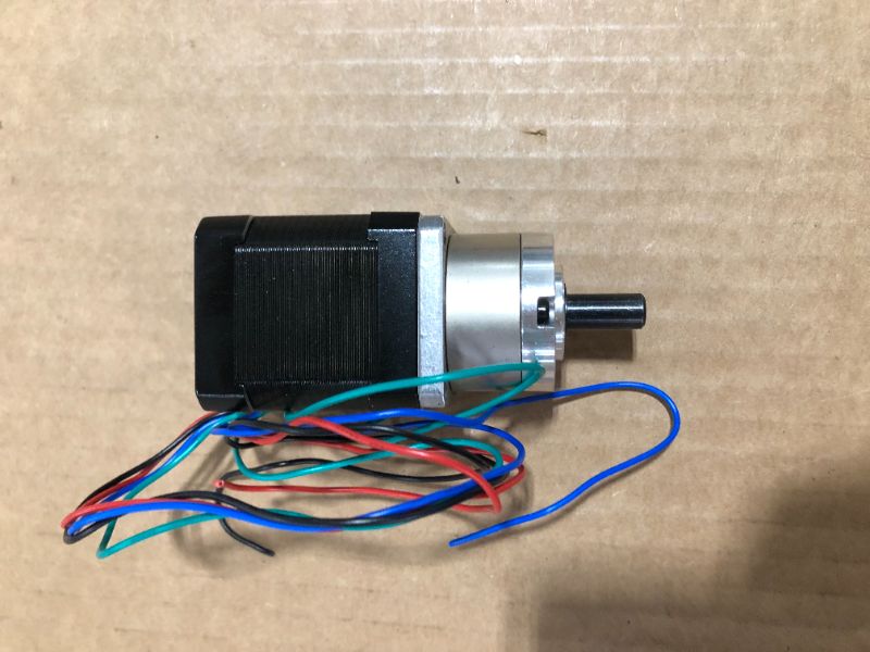 Photo 1 of STEPPERONLINE Nema 17 Geared Stepper Motor Gear Ratio 5:1 3D Printer Extruder Motor DIY CNC Robotics
