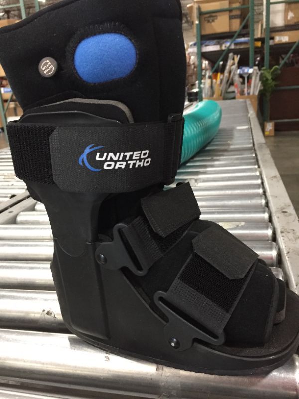 Photo 4 of United Ortho Short Air Cam Walker Fracture Boot, Fits Left or Right, XS, Black