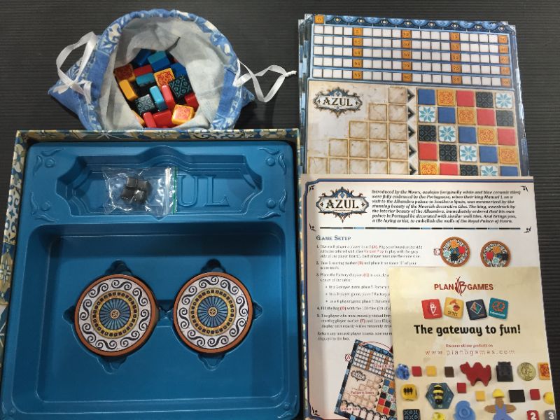 Photo 5 of Azul Board Game | Strategy Board Game | Mosaic Tile Placement Game