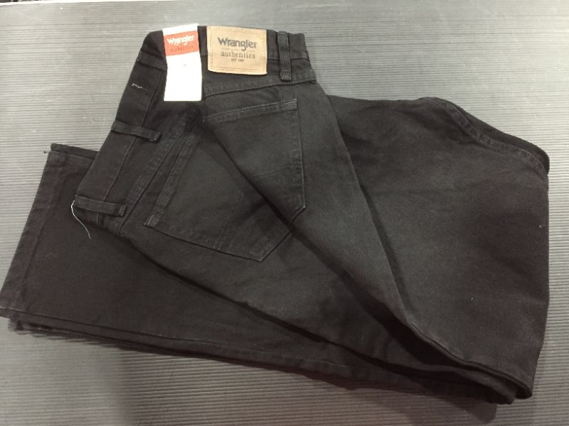 Photo 3 of [Size 38x34] Wrangler Authentics Men's Classic 5-Pocket Regular Fit Flex Jean