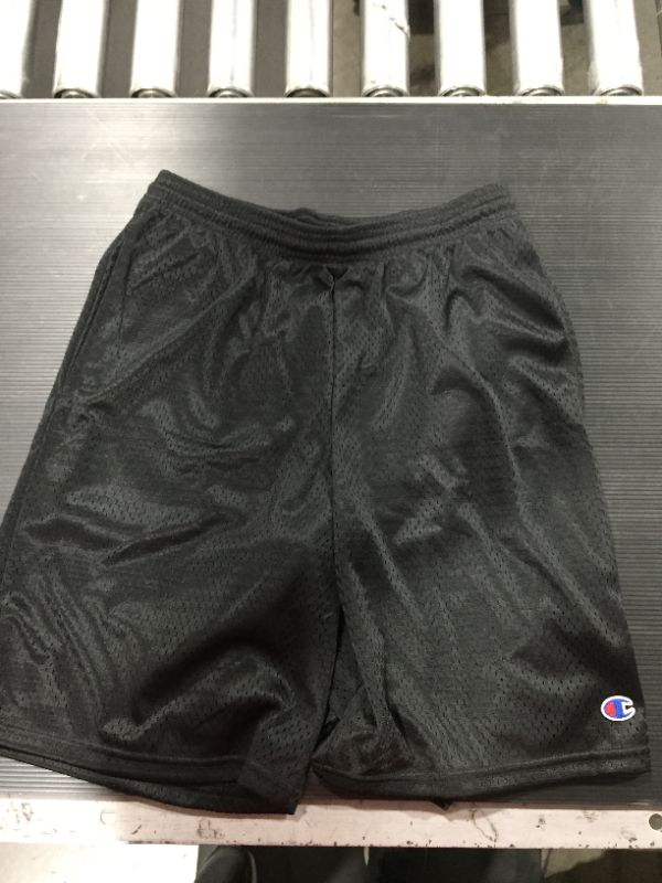 Photo 3 of [Size S] Champion Men's Shorts, Mesh Shorts, 9" [Black]