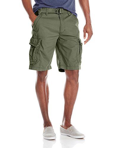 Photo 1 of Men's Unionbay Survivor Belted Cargo Shorts, Size: 38, Brt Green
