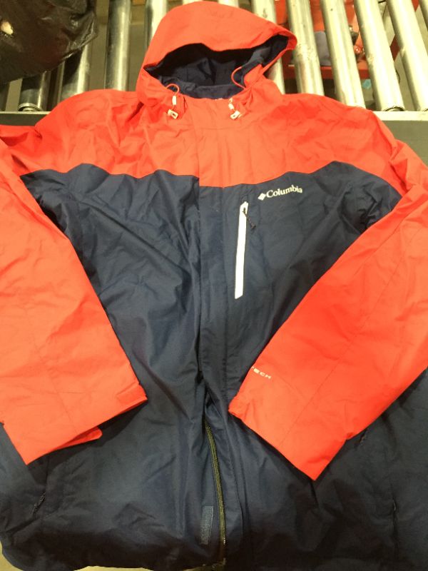 Photo 2 of [Size Large Tall] Columbia Men's Whirlibird IV Interchange Jacket, Waterproof & Breathable