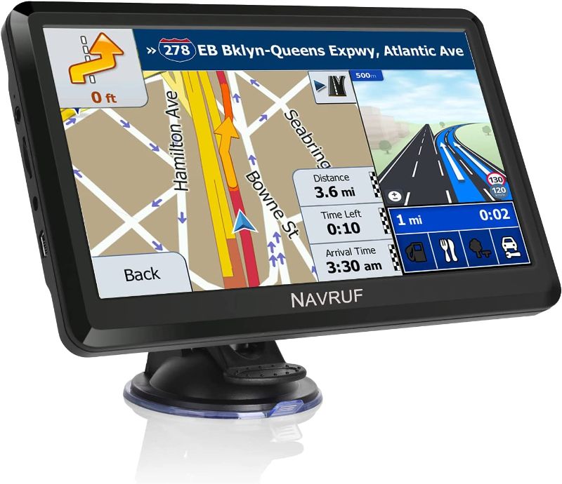 Photo 1 of NAVRUF GPS Navigation for car, 7 inch Truck GPS with 2022 US Maps