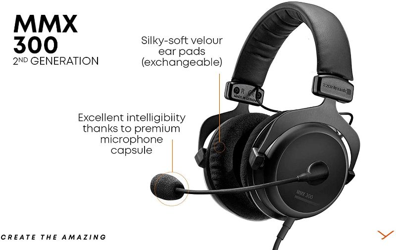 Photo 3 of beyerdynamic MMX 300 (2nd Generation) Premium Gaming Headset