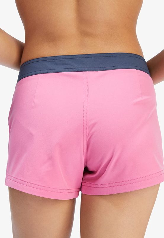 Photo 2 of [Size S] Roxy Women's Standard to Dye 2" Boardshort, Pink Guava