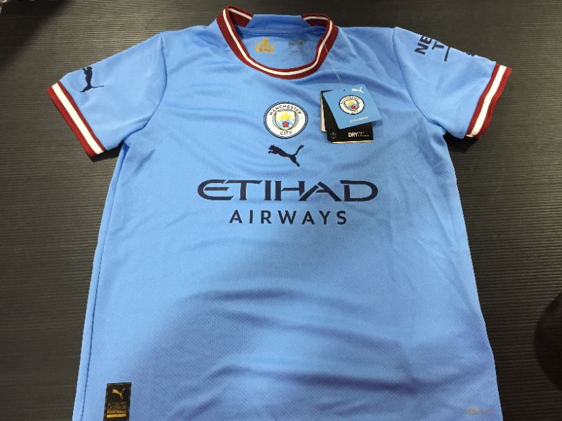 Photo 3 of [Size Youth M] Manchester City Home Shirt 