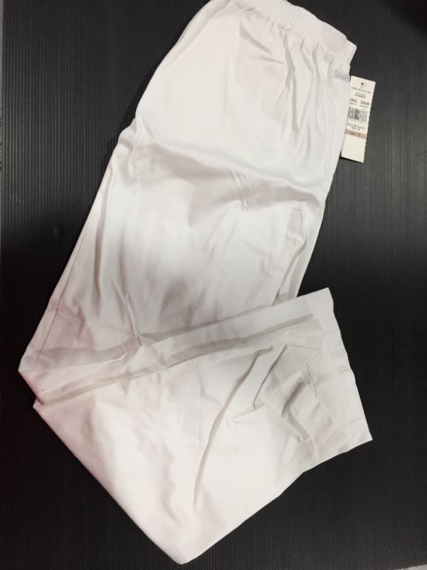 Photo 2 of ALFRED DUNNER Womens New White Twill Casual Pants 