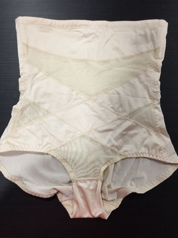 Photo 1 of [Size XL] High waisted shaping spandex panty [Beige]