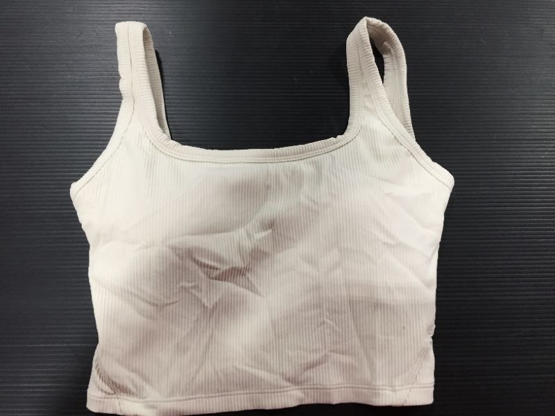 Photo 2 of [Size S/M] KIKIWING Women's Seamless Sports Bra Workout Crop Top