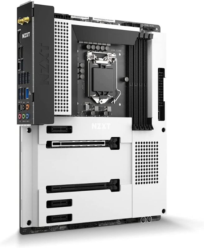 Photo 2 of 
NZXT N7 Z590 - N7-Z59XT-W1 - Intel Z590 chipset (Supports 11th Gen CPUs) - ATX Gaming Motherboard