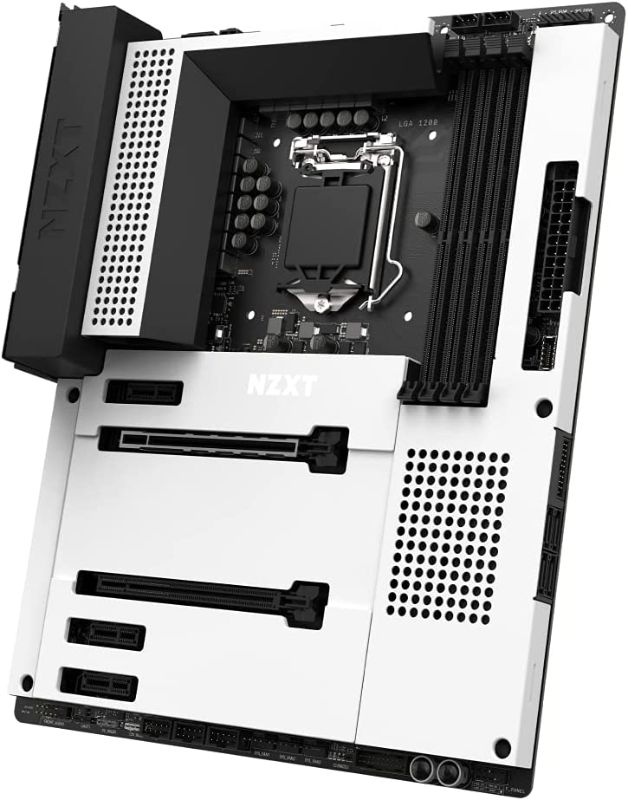 Photo 1 of 
NZXT N7 Z590 - N7-Z59XT-W1 - Intel Z590 chipset (Supports 11th Gen CPUs) - ATX Gaming Motherboard
