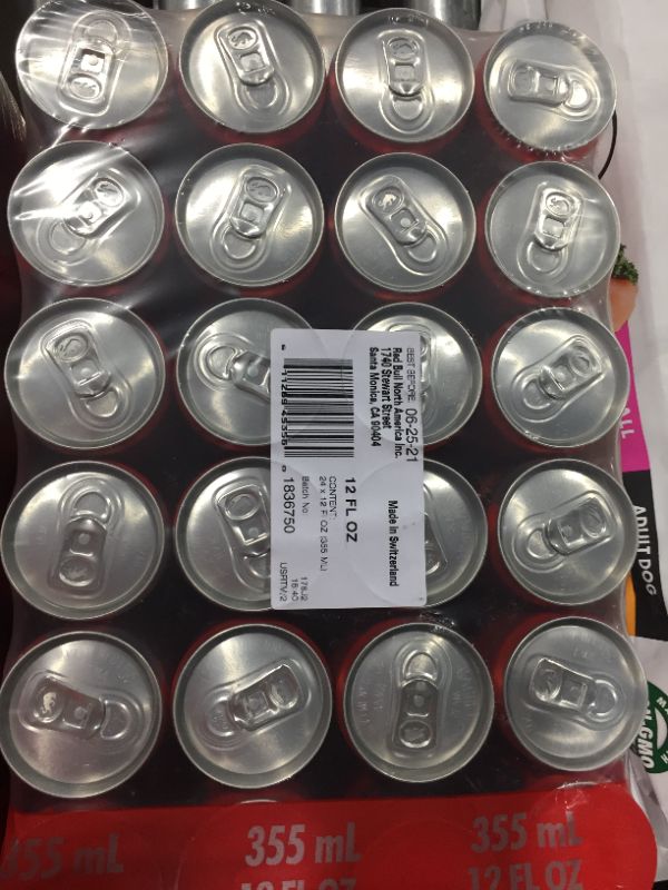 Photo 3 of [EXP 6-25-21] Red Bull Energy Drink, Summer Edition- Watermelon, 12 Fl Oz (24 pack)