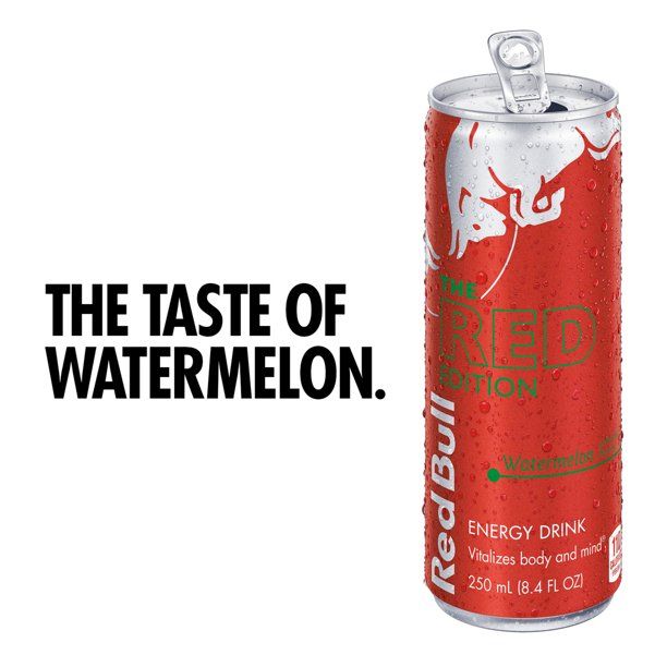 Photo 2 of [EXP 6-25-21] Red Bull Energy Drink, Summer Edition- Watermelon, 12 Fl Oz (24 pack)