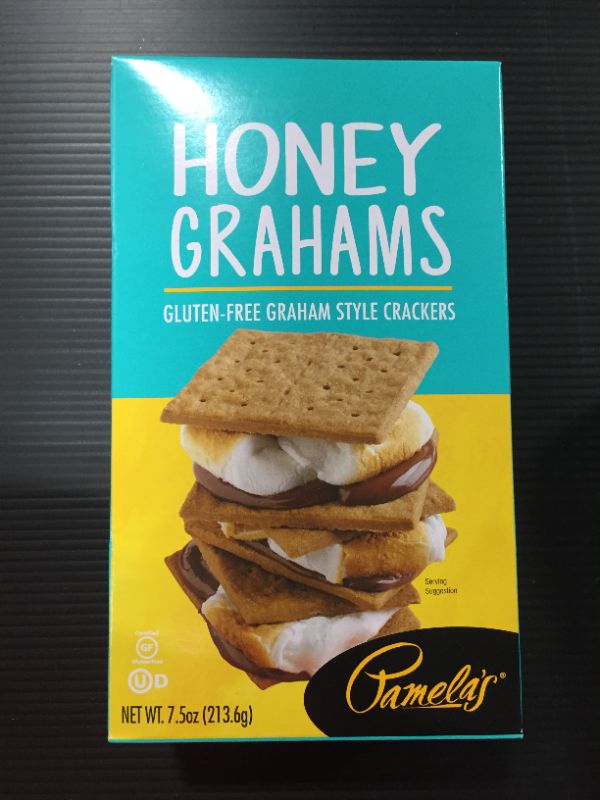 Photo 2 of [EXP 12-21] Pamela’s Products Graham Crackers Honey, 7.5 Oz