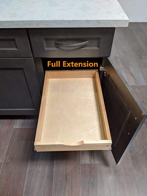 Photo 3 of 17'' Width Pull Out Sliding Drawer (Fits RTA Face Frame B21) POT#2 (18''W x 21''D)