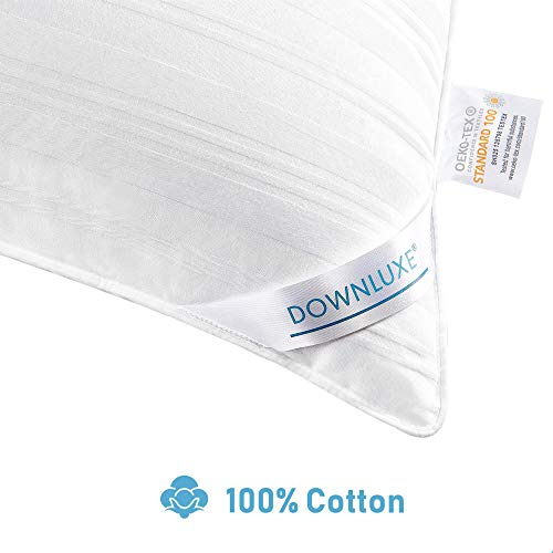 Photo 1 of [Size King] downluxe Down Alternative Bed Pillows- 100% Breathable Cotton Cover