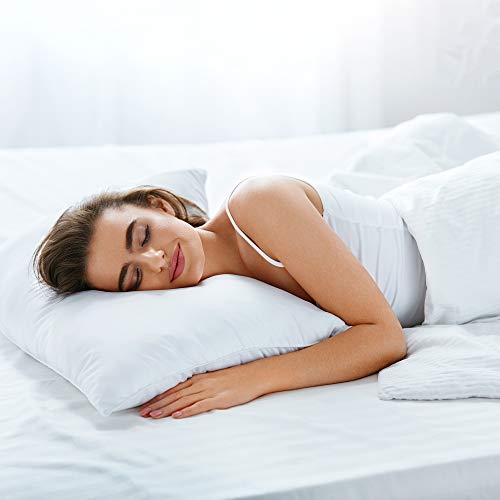 Photo 2 of [Size King] downluxe Down Alternative Bed Pillows- 100% Breathable Cotton Cover
