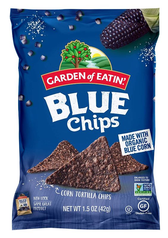 Photo 1 of [Pack 12] Garden of Eatin' Sesame Blues Tortilla Chips, 7.5 oz